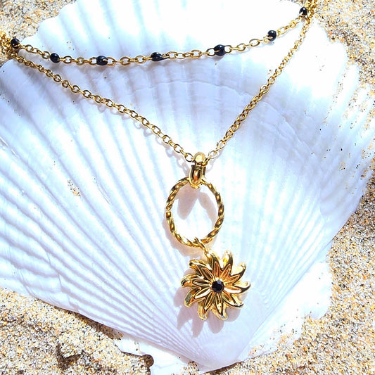 dainty summer vacation sweatproof necklace jewelry