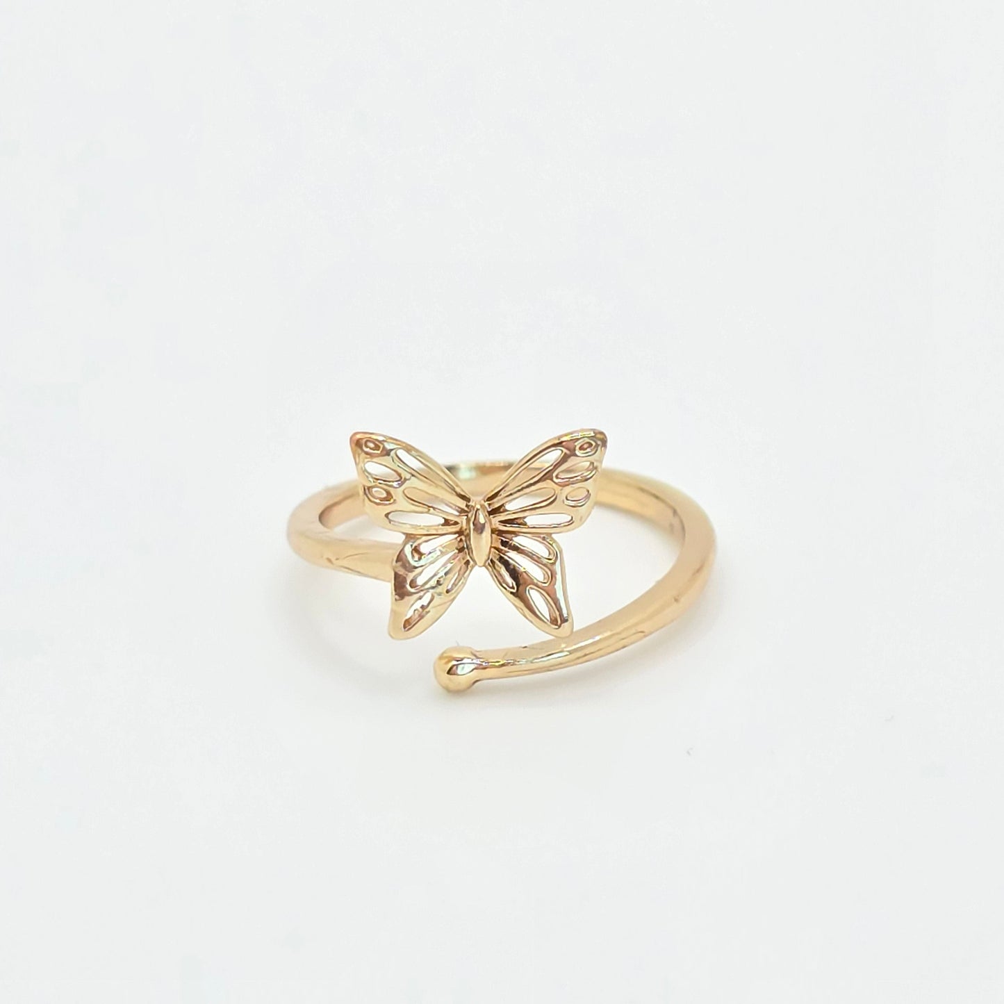 tiny butterfly midi or toe ring waterproof