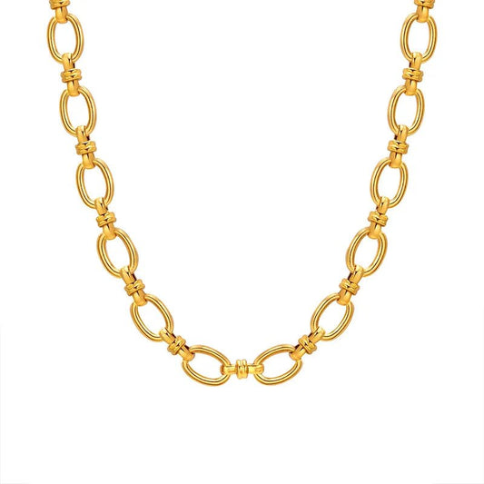 chucky gold waterproof chain layering vacation jewelry necklacee