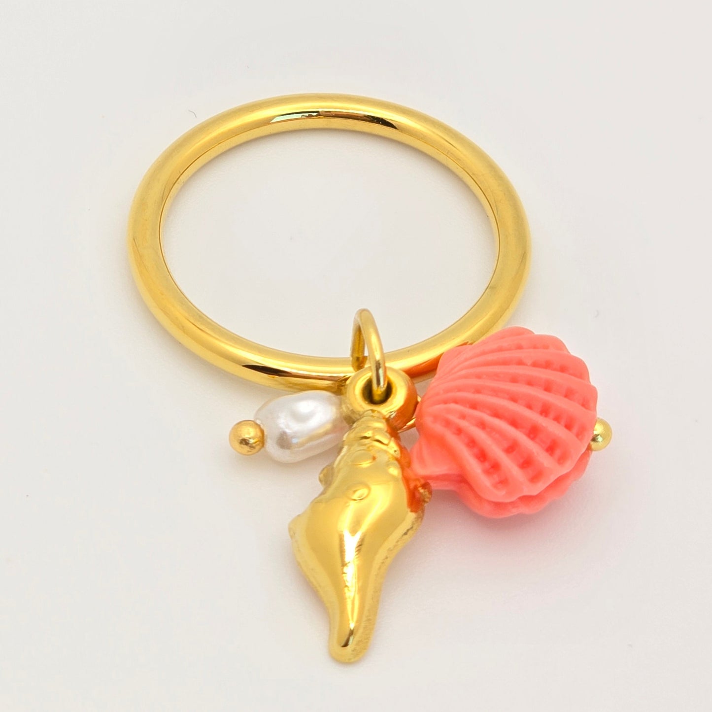 summer beach vacation ring waterproof dangly