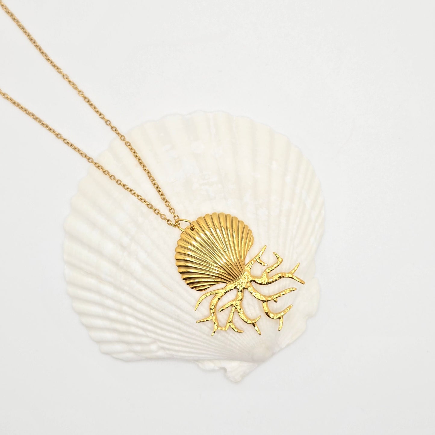 Shell Coral Necklace