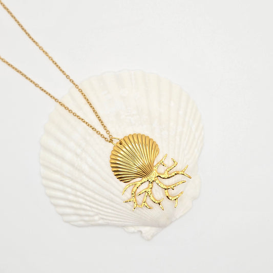 Shell Coral Necklace