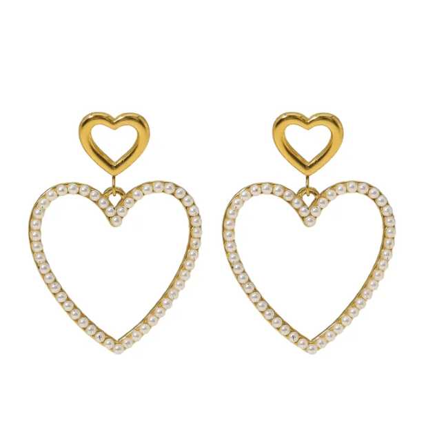 waterproof valentines day earrings delicate