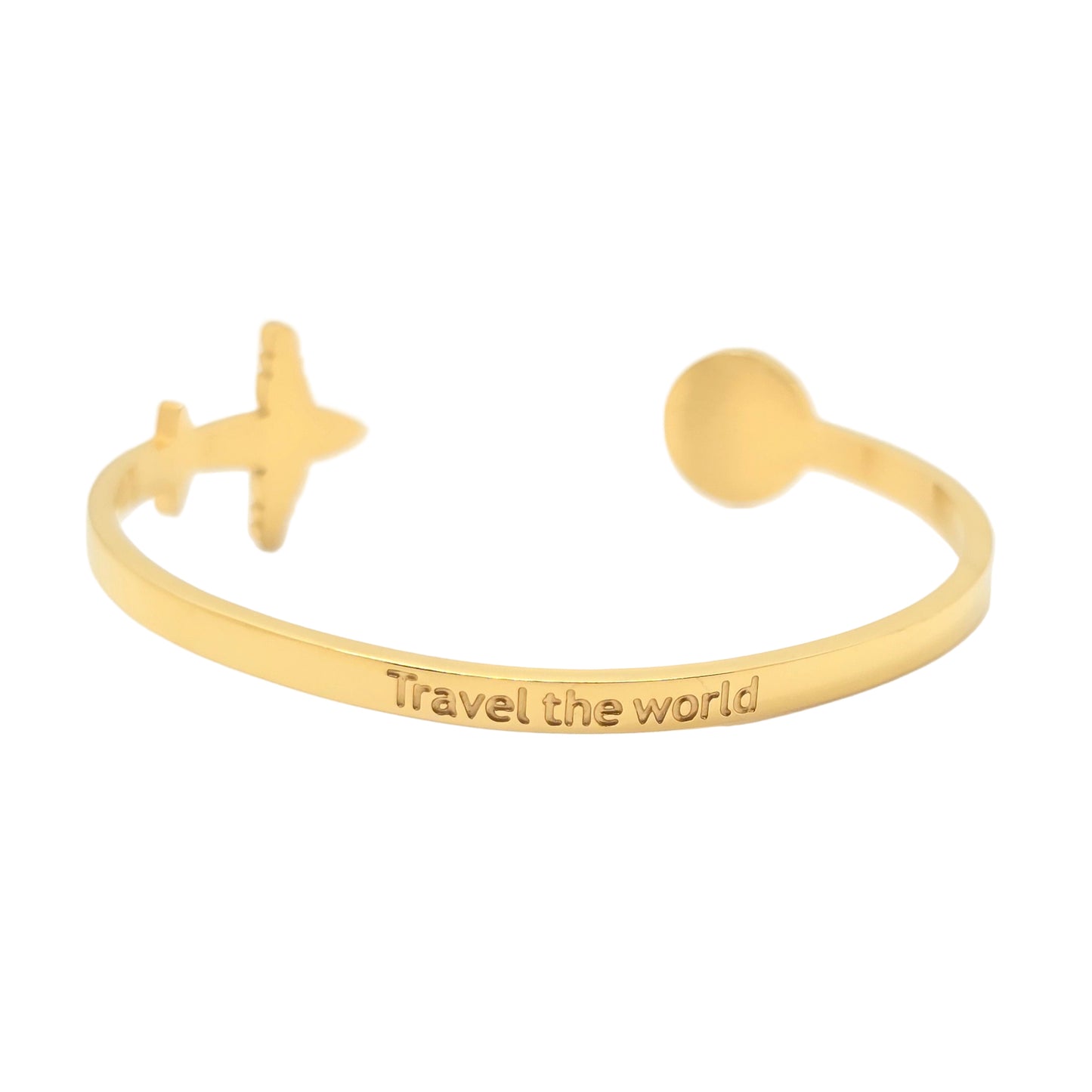 gold bangle travel gift waterproof