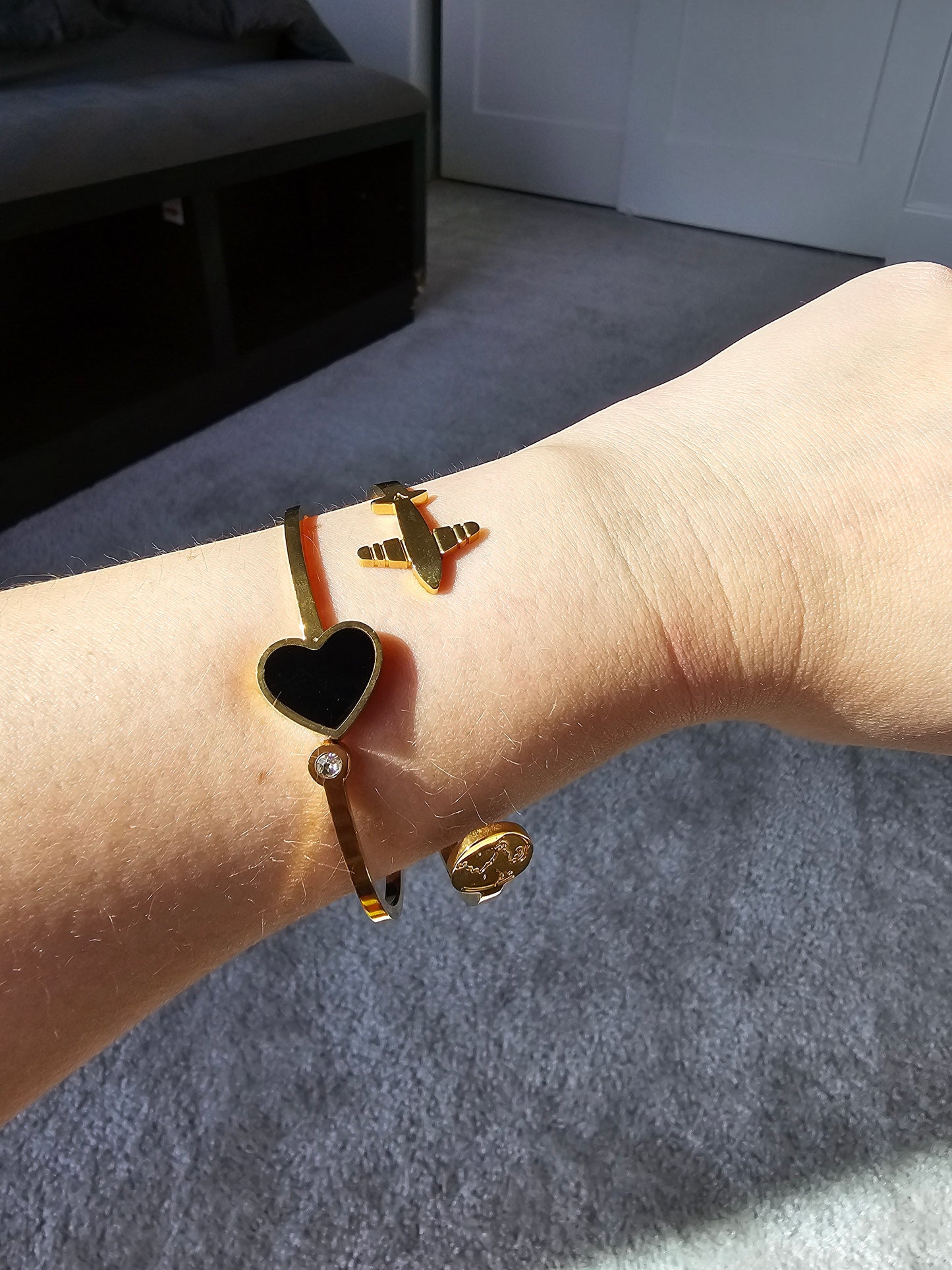 Dark Heart Bangle