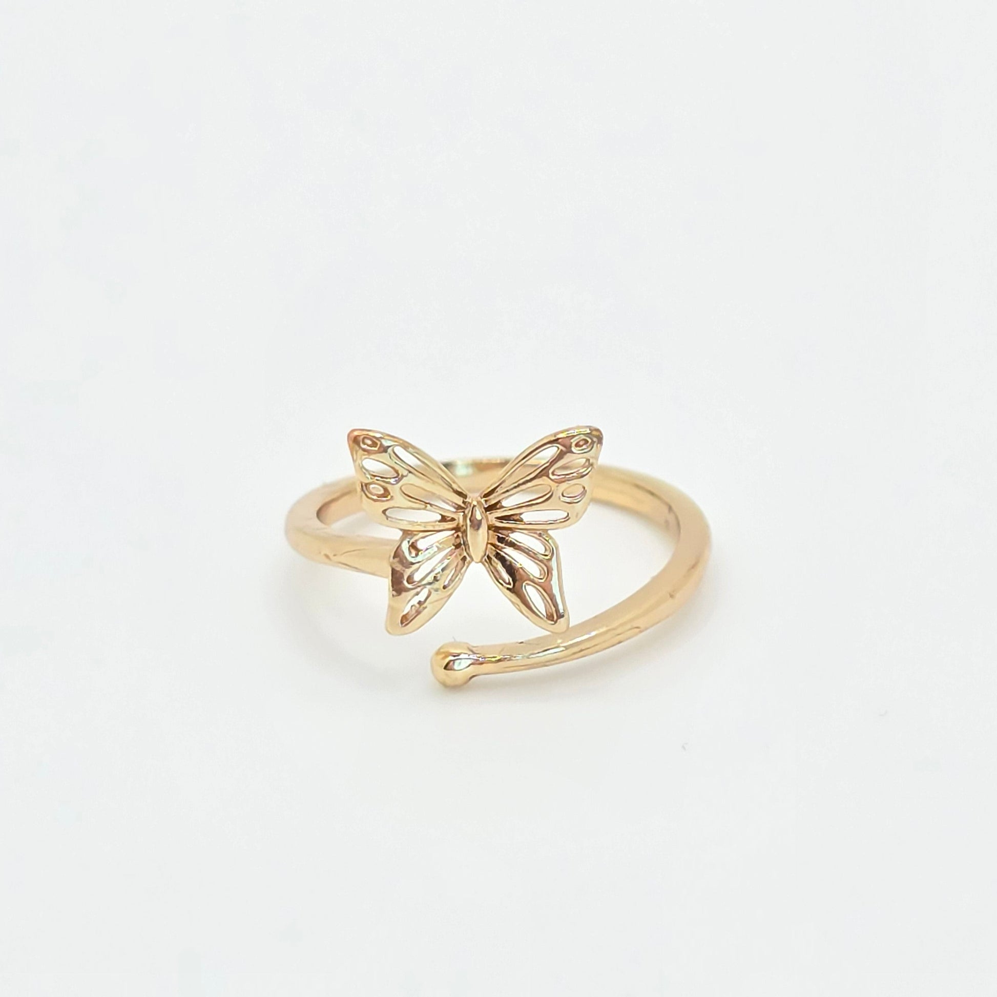 tiny butterfly midi or toe ring waterproof