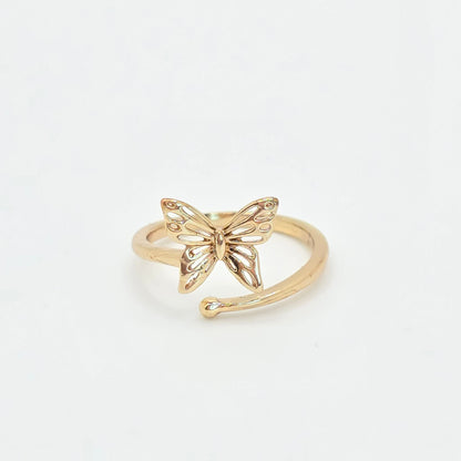 tiny butterfly midi or toe ring waterproof
