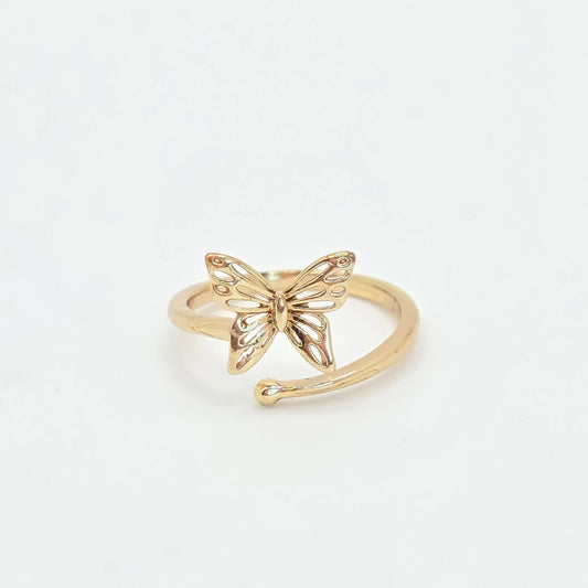 tiny butterfly midi or toe ring waterproof