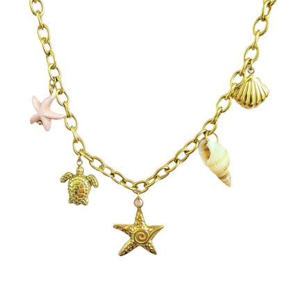 Charm StarFish Necklace