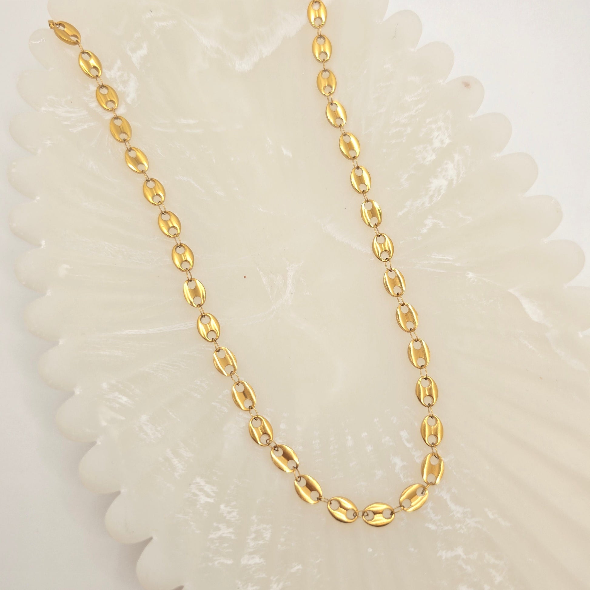 mariner chain necklace gold gift