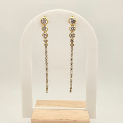 dainty classy elegant earrings tarnish free affordable
