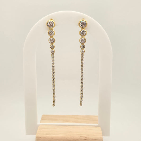 dainty classy elegant earrings tarnish free affordable