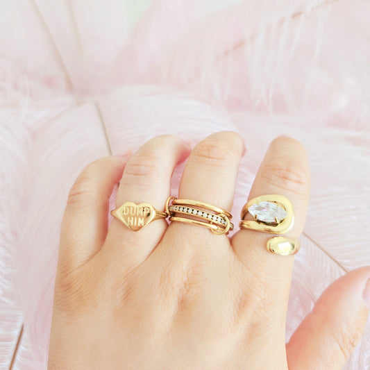 gold ring stack spinelli dupe 