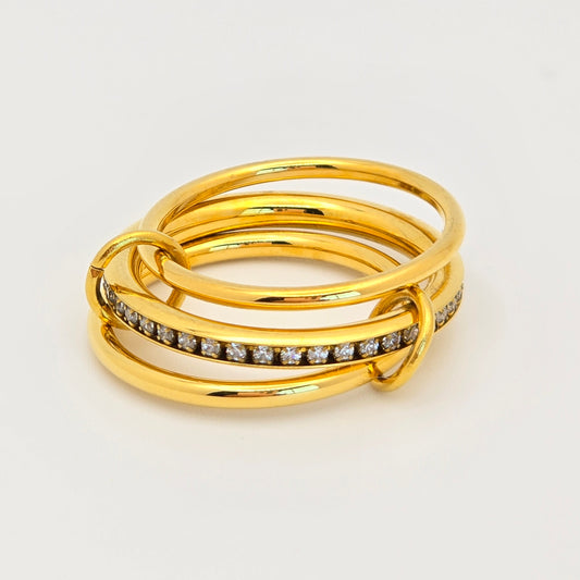 spinelli ring dupe gold jewelry waterproof affordable jewelry