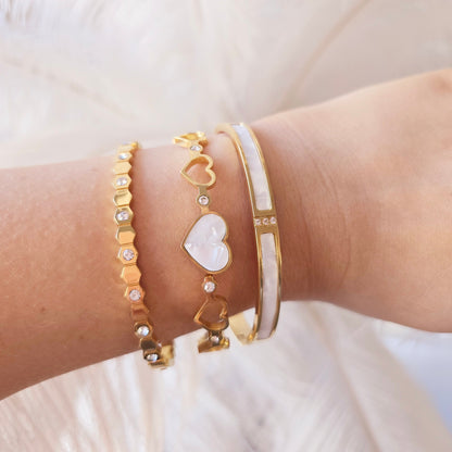 bangle stack on bracelet stack