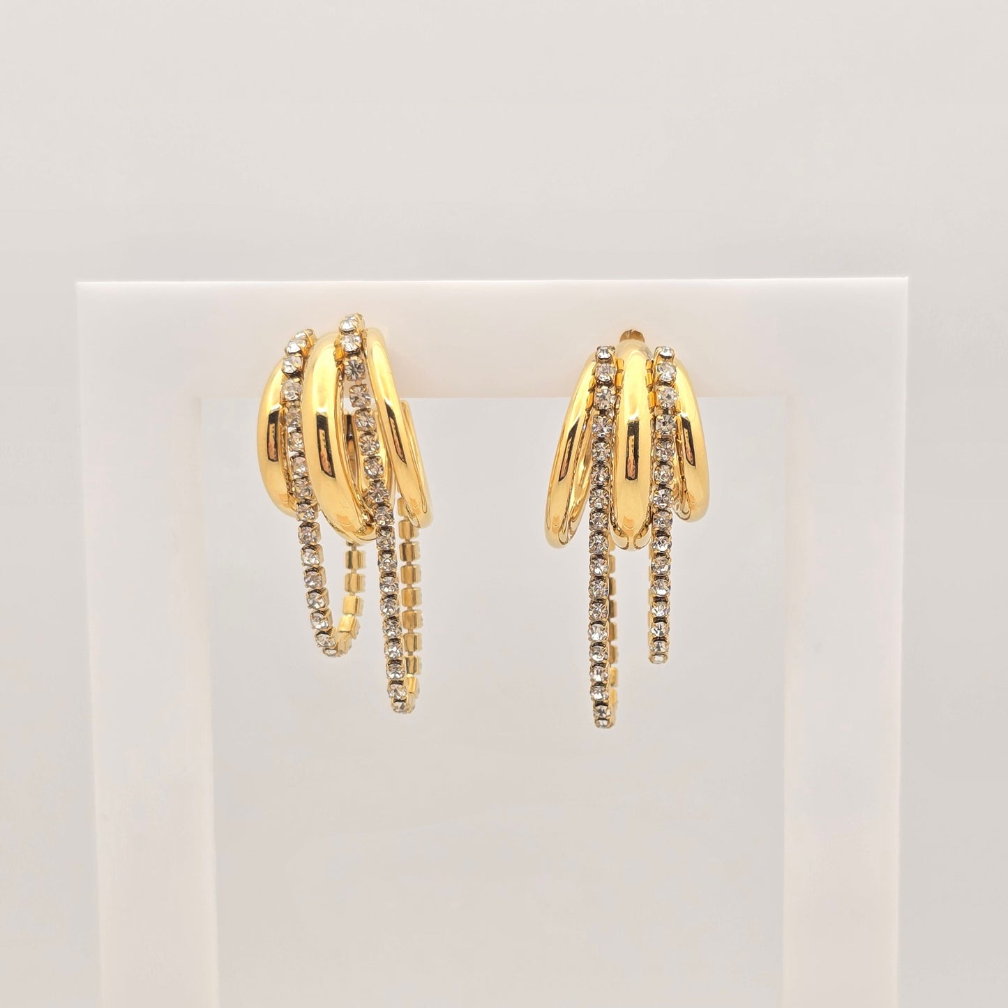 statement earrings gold waterproof dainty