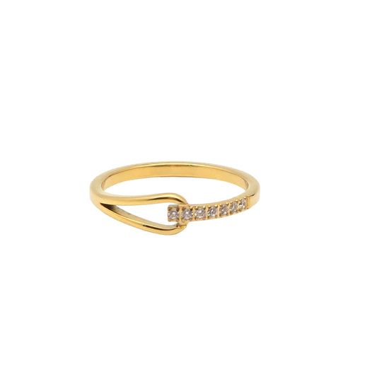dainty gold perfect for stacking