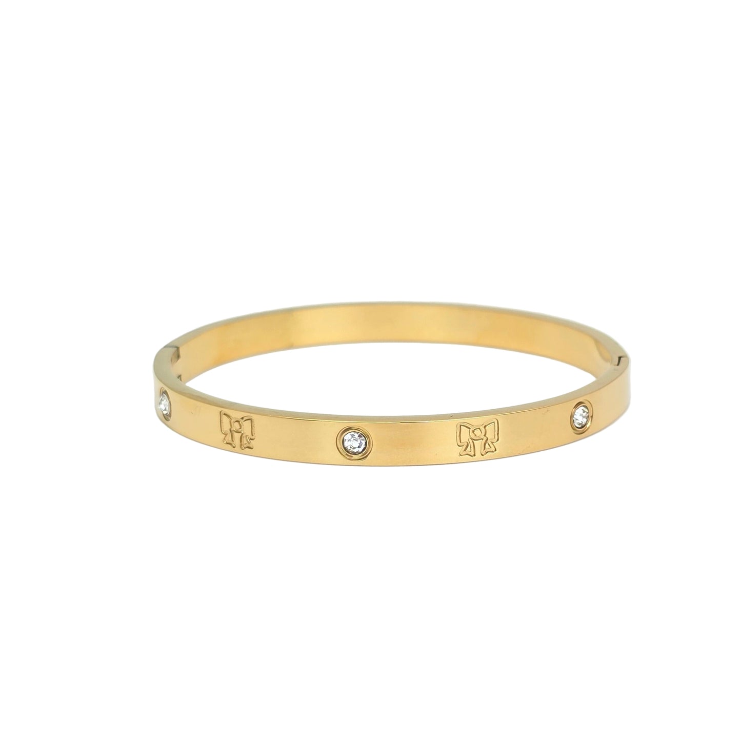 love Cartier bangle bow dainty bracelet