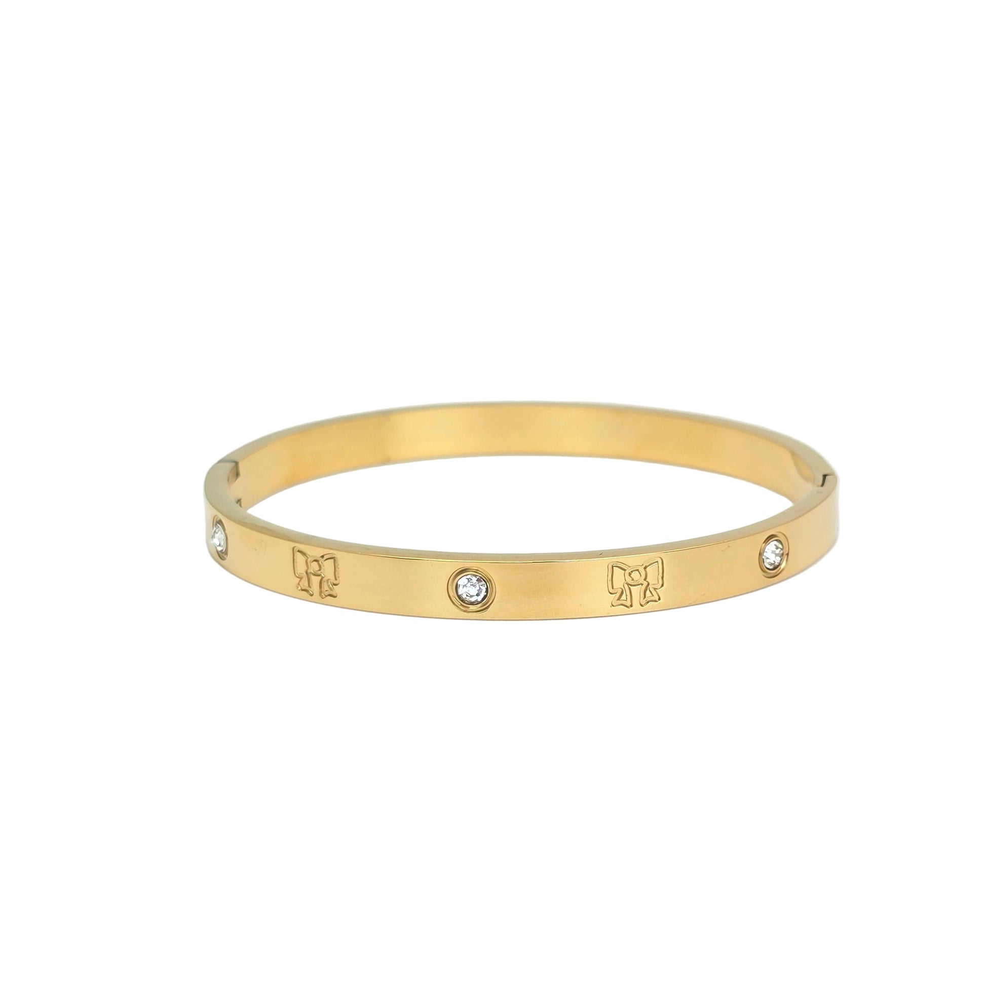 love Cartier bangle bow dainty bracelet