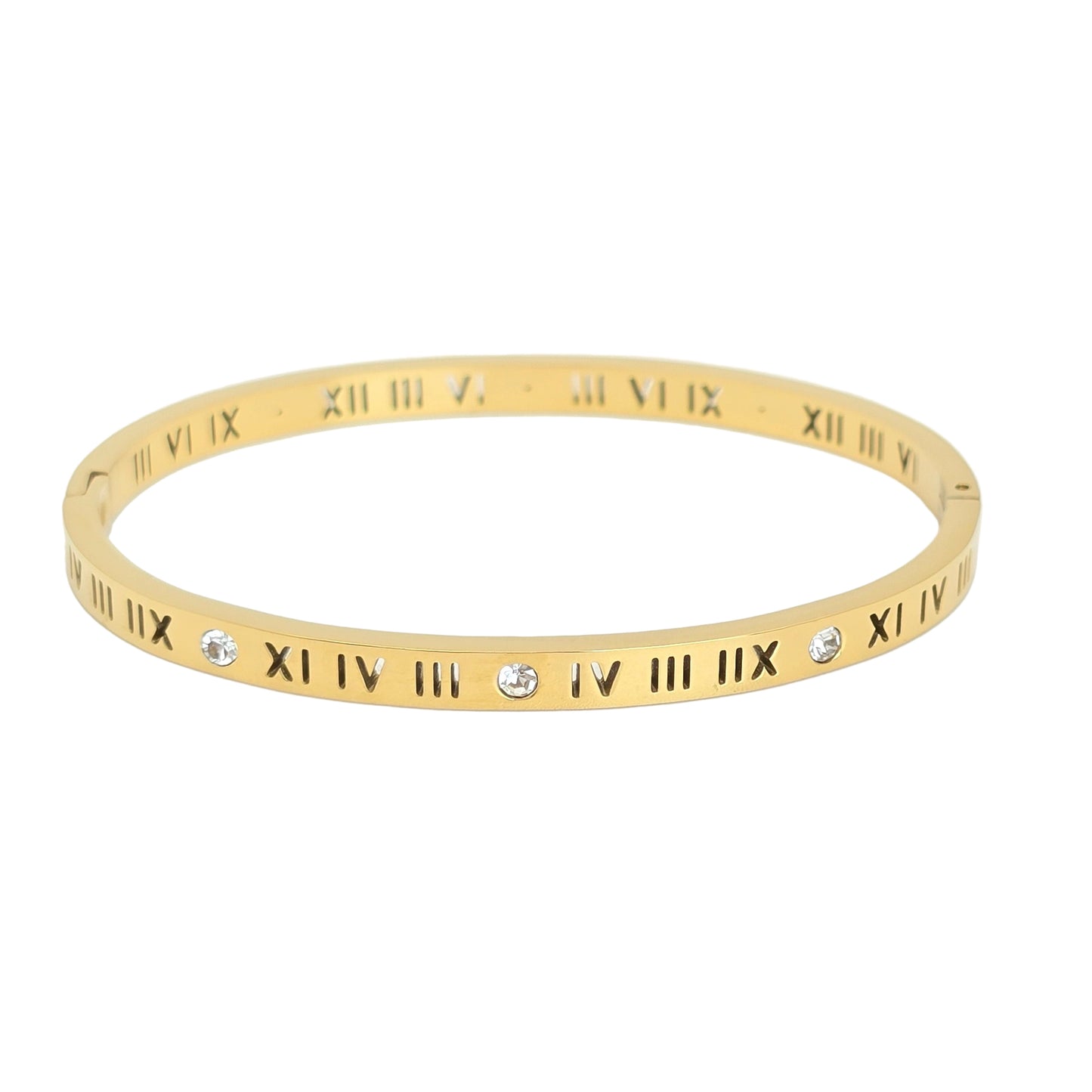 roman times bangle gold stackable