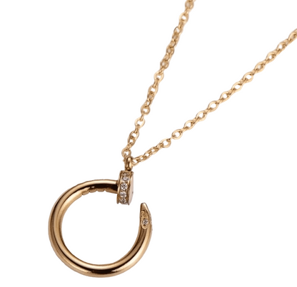 Nailed It Necklace - Dainty By Linda