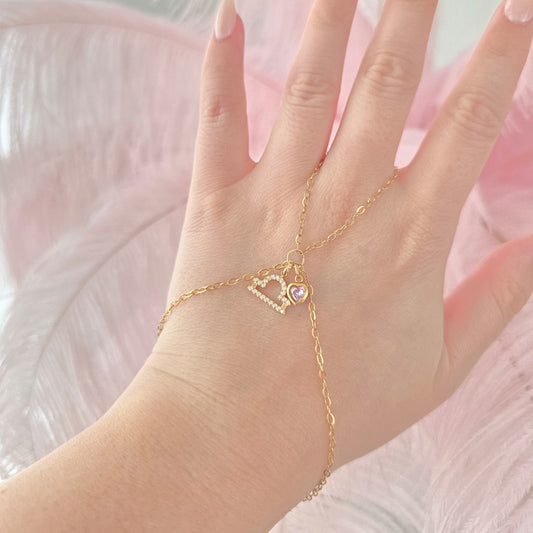 October libra star sign hand chain
