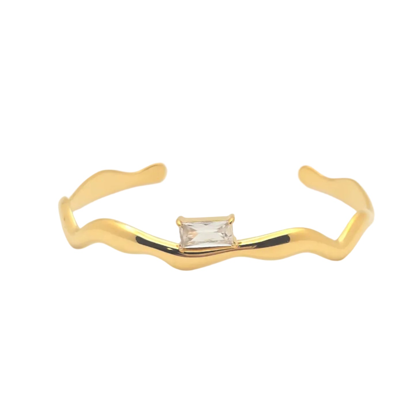 luxury gold bangle cuff diamond