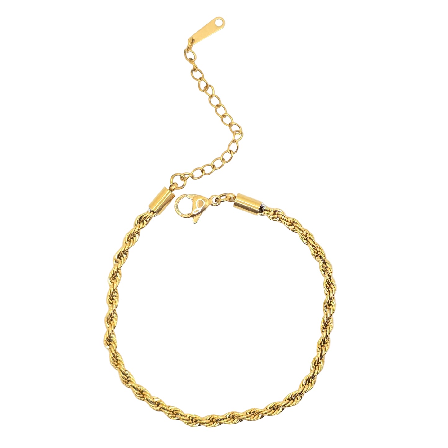 great for stacking twisted bracelet