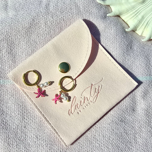 tiny dainty lightweight ocean earrings jewelry