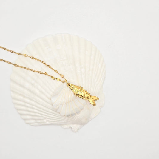 Shell & Fin Necklace