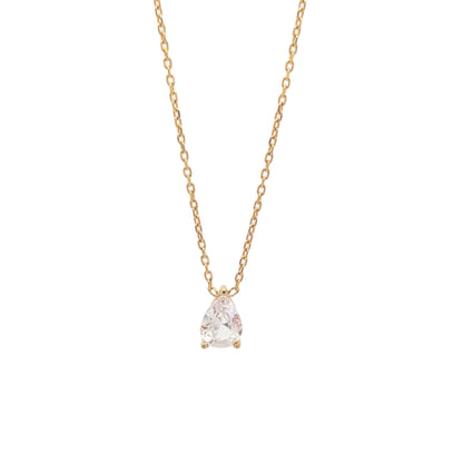 pear diamond pendant necklace