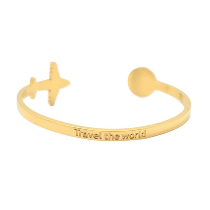 gold bangle travel gift waterproof