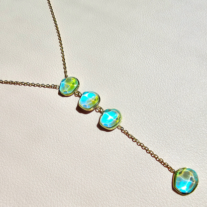 waterproof y necklace sweatproof beach jewelry