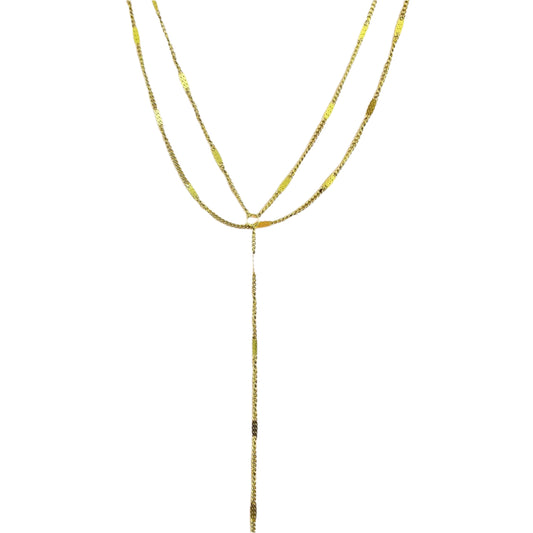 gold waterproof dainty necklace jewelry