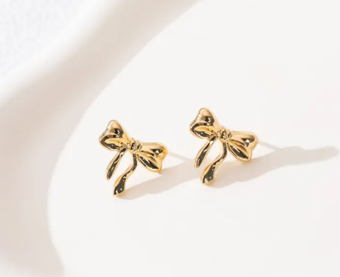 Tiffani Bow Studs