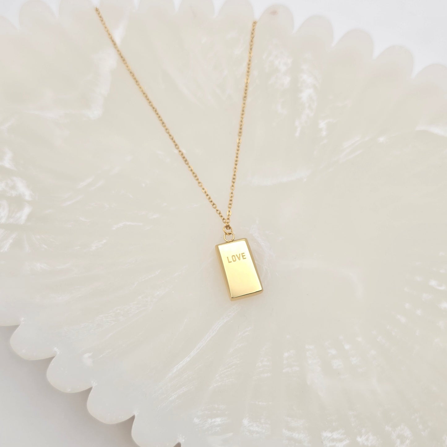 Bar of Love Necklace