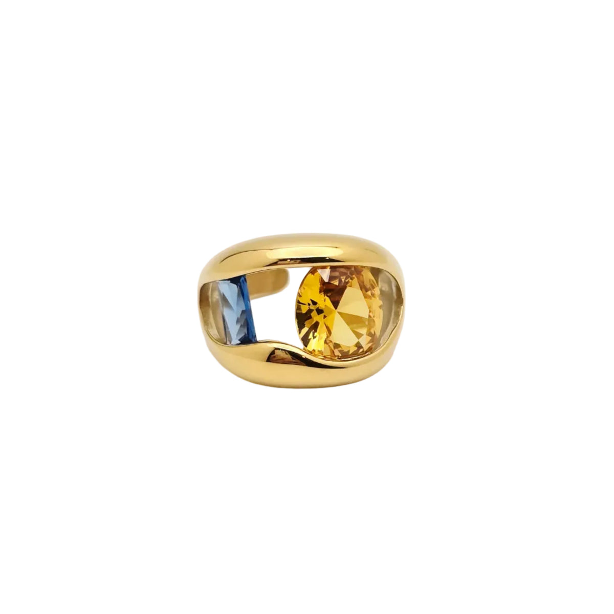 Blue Ember Ring