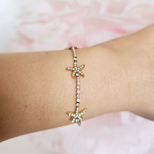 Starfish Tennis Bracelet