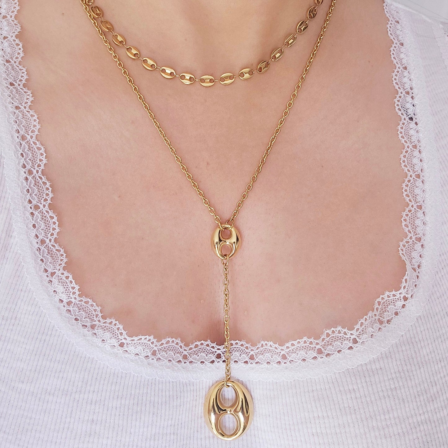 Dainty Mariner Chain Necklace