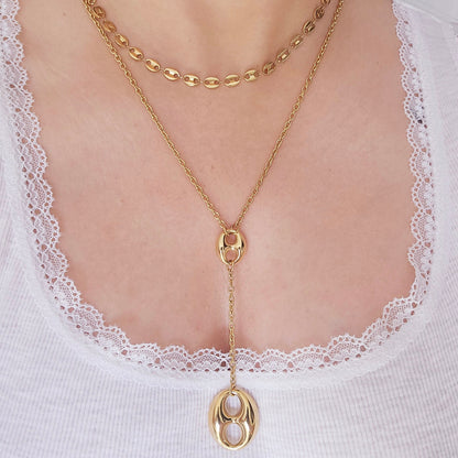 Dainty Mariner Chain Necklace