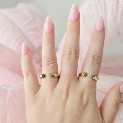 Turquoise Embrace Ring
