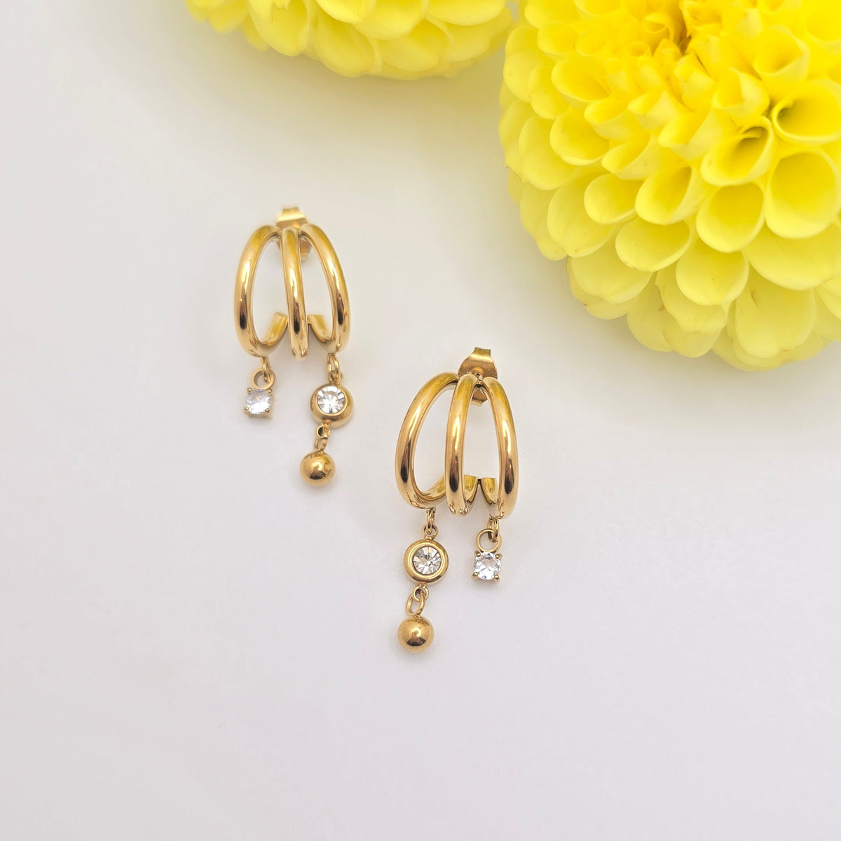Aura Huggie Earrings