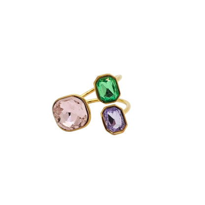 Floral Jewel Ring